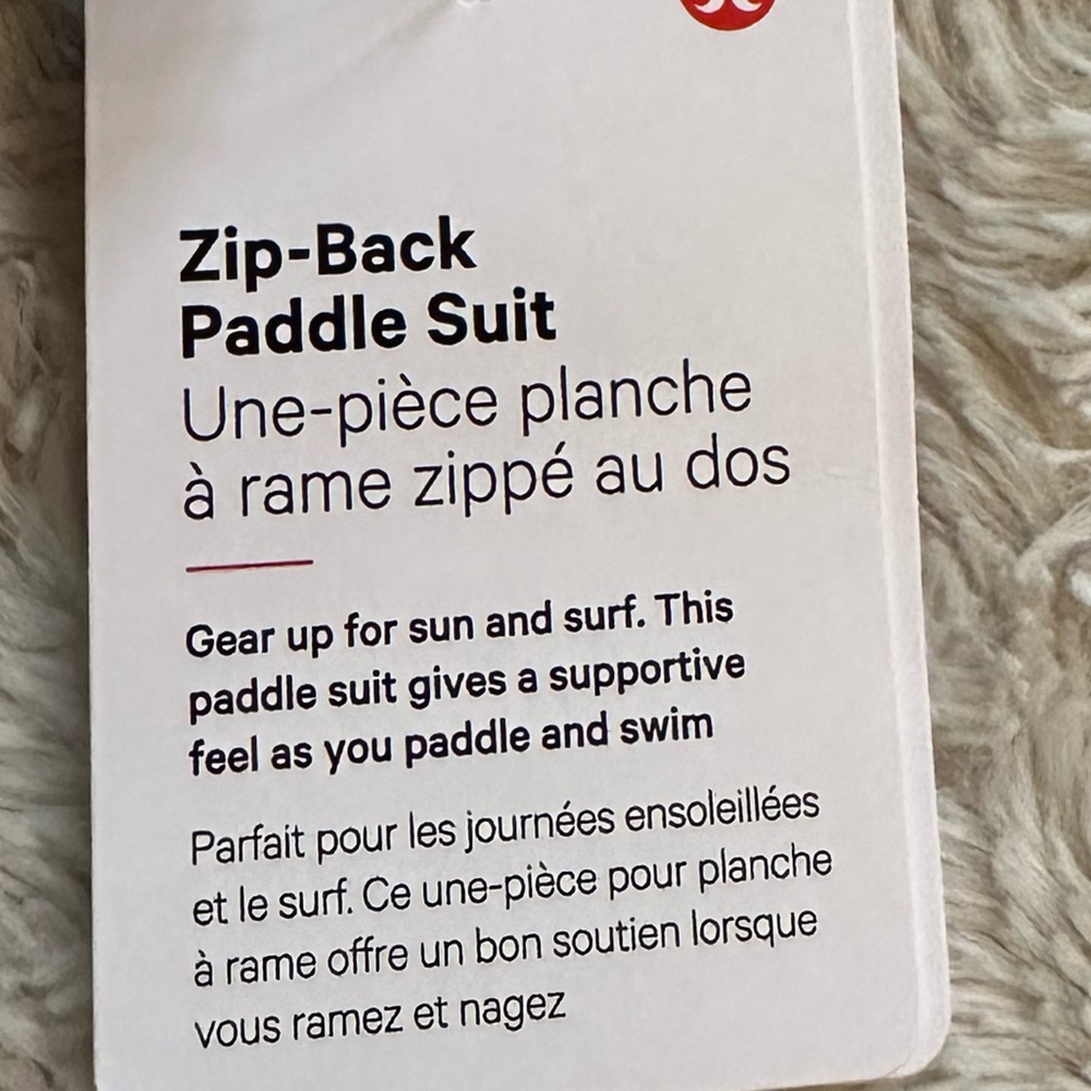 Lululemon Zip-Back Paddle Suit in Obsidian NWT - Picture 7 of 11